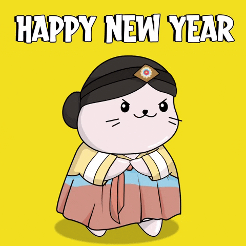 Happy New Year GIF by LilSappys