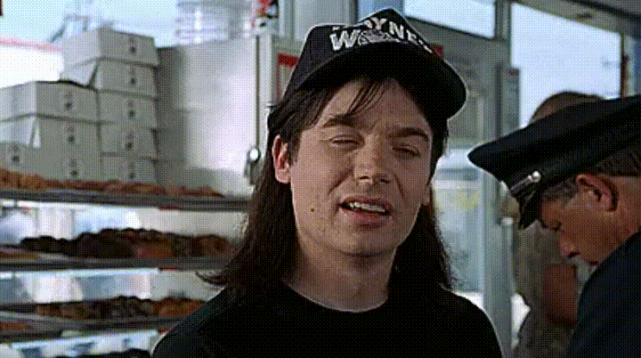 Waynes World Decision GIF - Find & Share on GIPHY