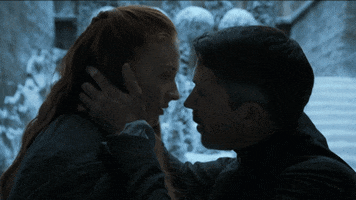 game of thrones kiss GIF by HuffPost