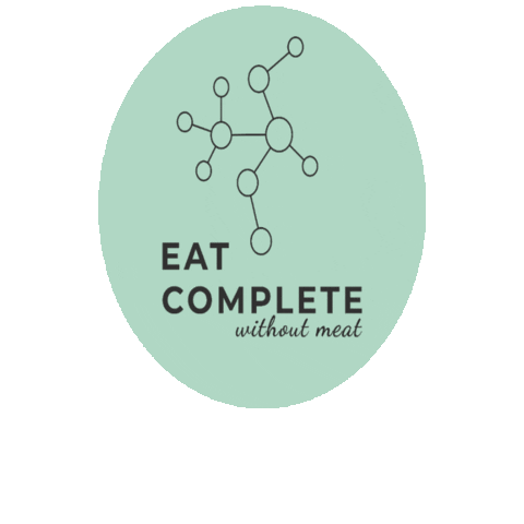 Eat Complete Without Meat Sticker