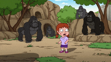 Gorilla Briangriffin GIF by Family Guy