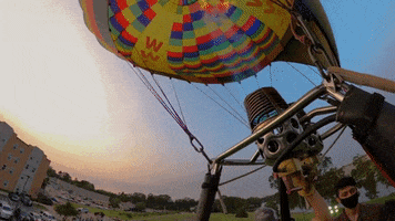Hot Air Balloon GIF by University of Louisiana Monroe