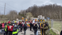 Demonstrators Arrested During Protest Against West Virginia Senator's Coal Investments