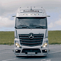 Driving Mercedes Benz GIF by Daimler Trucks