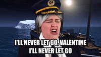 Titanic Valentine - I'll never let go, Valentine