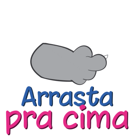 Swipe Arrasta Sticker by catmypet