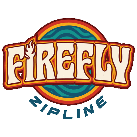 Firefly Zipline Sticker