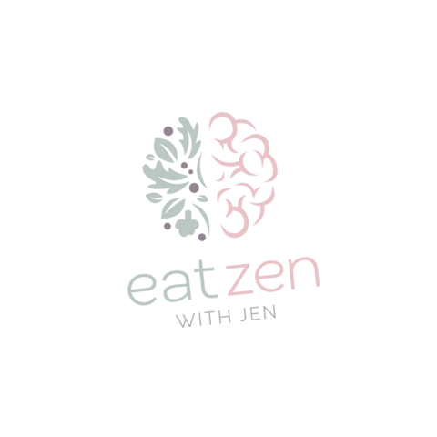 Eat Zen with Jen Sticker