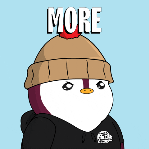Give Not Enough GIF by Pudgy Penguins