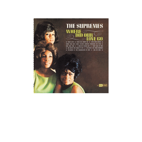 Pop Music Detroit Sticker by The Supremes
