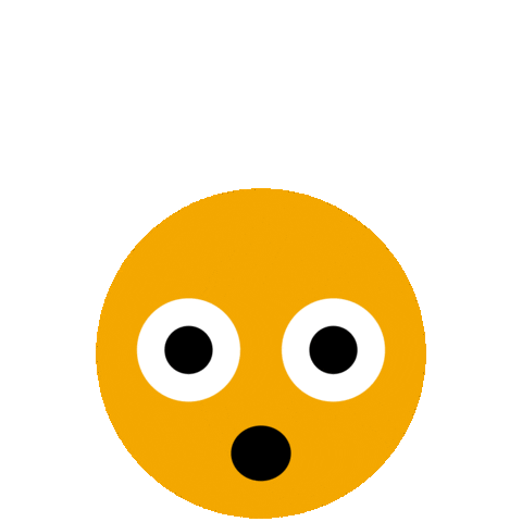 Emoji Wow Sticker by Ardas Archive