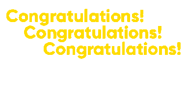 Congrats Celebrating Sticker by almamateredu