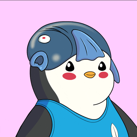 Happy Penguin GIF by Pudgy Penguins