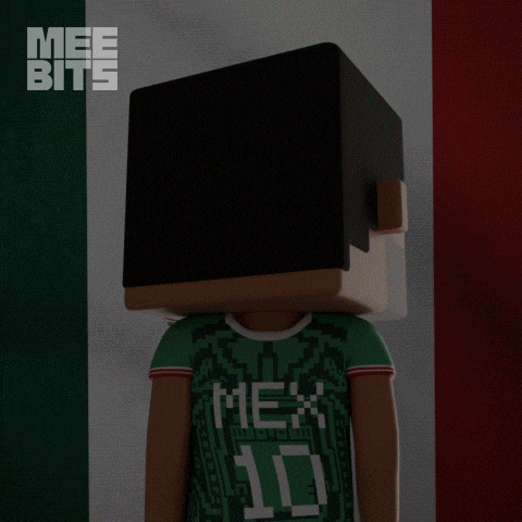 World Cup Football GIF by Meebits