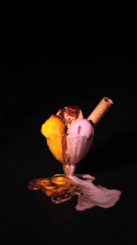 disappointed ice cream GIF by Thalia de Jong