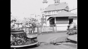 theme park fun GIF by US National Archives