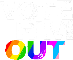 Vote Him Out Sticker