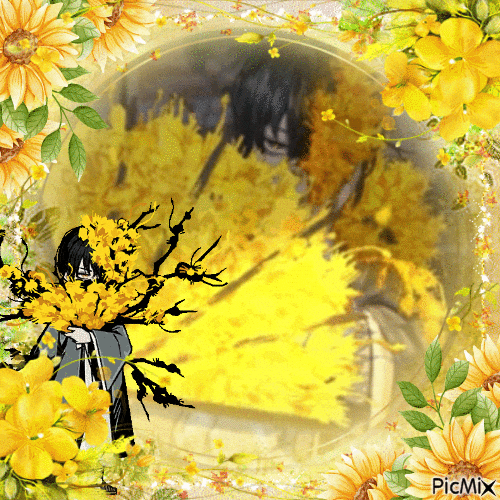 Flowers Fan GIF