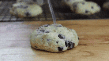 Baking Chocolate Chip Cookie GIF by emibob