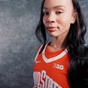 Basketball Kiss GIF by Ohio State Athletics