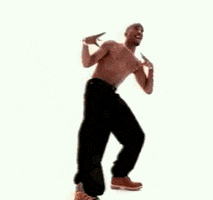 tupac shakur dancing GIF