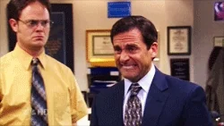 the office smile GIF