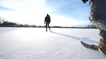 snowshoeing fortwhyte alive GIF by Tourism Winnipeg