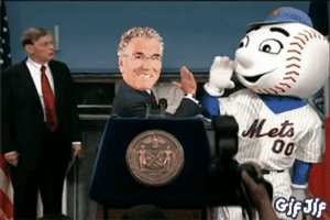 Mike Francesa Mr Met GIF