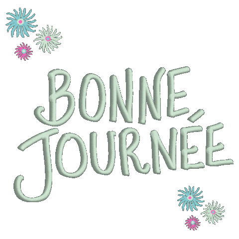 Have A Nice Day Bonjour Sticker