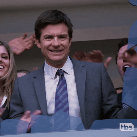 High Five Jason Bateman GIF by TBS Network