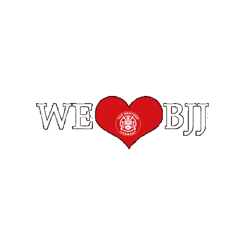 We Love Bjj Sticker by TopBrother