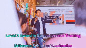 Level 3 Award In Education And Training GIF