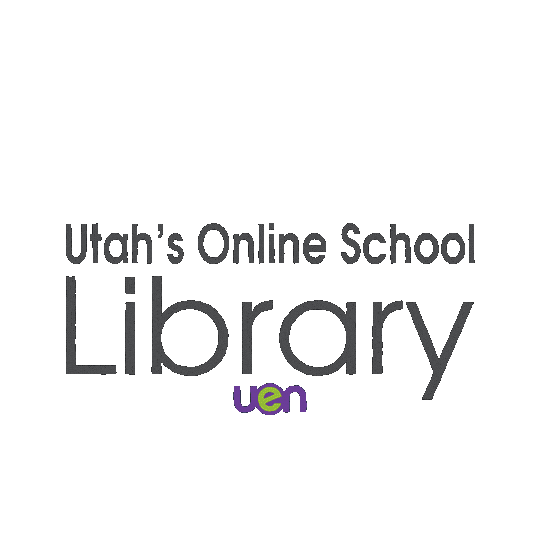 School Library Logo Sticker by Utah Education Network