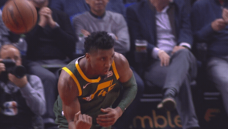 Flexing Donovan Mitchell GIF by NBA - Find & Share on GIPHY