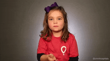 cute girl kiss GIF by Children's Miracle Network Hospitals