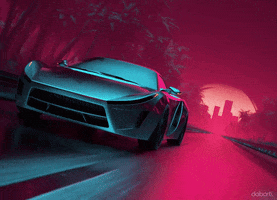 70S Outrun GIF