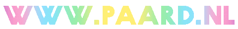 Paard Den Haag Sticker