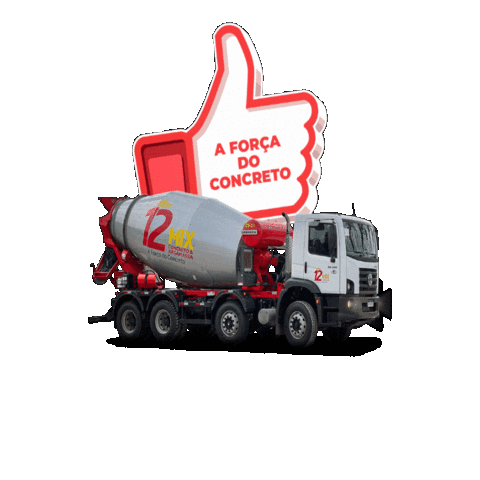 12 Mix Concreto Sticker