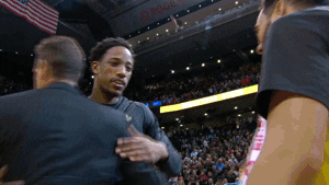 Toronto Raptors Hug GIF by NBA