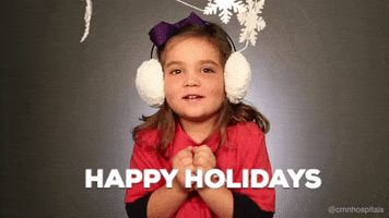 Merry Christmas Reaction GIF by Children's Miracle Network Hospitals