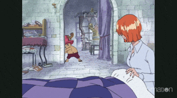 one piece hiding GIF by Funimation