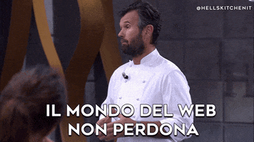 internet web GIF by Hell's Kitchen Italia