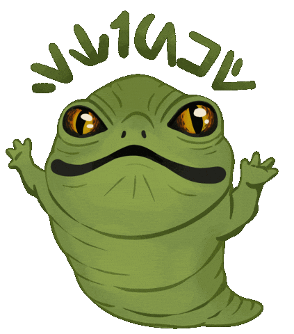 Star Wars Worm Sticker