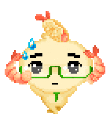 Pixel Performance Sticker by bibigo.kr