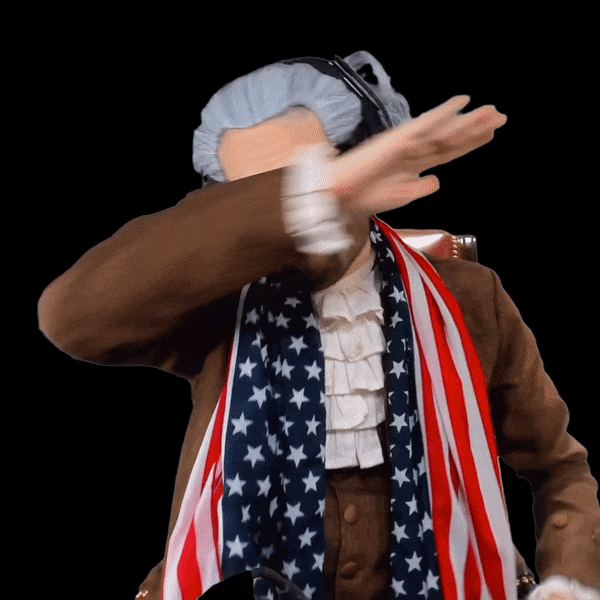 Excited Independence Day GIF