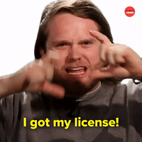 I got my license!