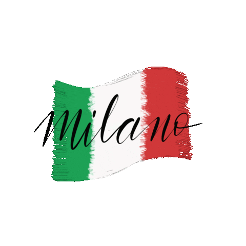 Italian Flag Sticker