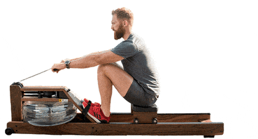 Rowing Rowingmachine GIF by WaterRower Inc.