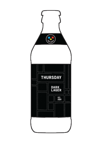 Beer Thursday Sticker by AND UNION
