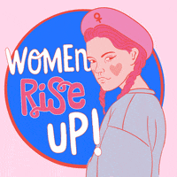 Rise Up Girl GIF by badassfemme